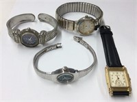 4 Assorted Watches  See Pic's