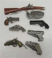 (8) Firearm novelty folding knives.