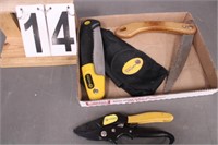 Flat W/ Hunter Shears & Saw Knife - Saw Knife