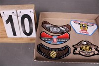 5 Patches Includes Harley Davidson