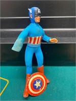 Vintage Mego Captain America Action Figure