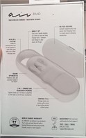 Air Duo 2-in-1 Speaker & Earbuds - White