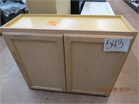 Unfinished wall cabinet 3'x31"