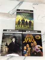 NEW $56 3-Pack 4K DVD Movie