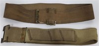 WW1 Military Po9 Webb Belts