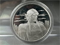 Native American 1oz. Silver round