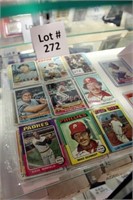 64 baseball cards: