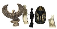 MIXED LOT OF FIVE  EGYPTIAN STYLE RELICS