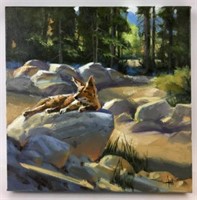 Tom Haas (b.1952) Oil On Canvas High Desert Wash