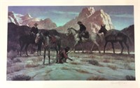 Kenneth Riley (1919-2015) Signed Lithograph