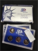 1995 US mint 50-state quarters proof (display