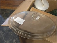 OVAL GLASS MISC. LID