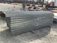 (10) 10' SECTIONS OF 35" CONVEYORS