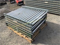 (6) 10' SECTIONS OF 48"X36" CONVEYORS