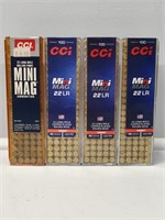 CCI Mini-Mag 22 LR Copper Plated Round Nose (3)&