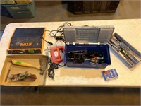 Electrical Jig saw and misc lot