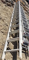24' 8  Werner Extension Ladder 225# Capacity
