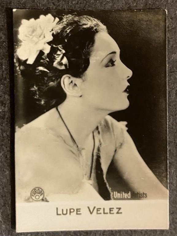 LUPE VELEZ: ORAMI Tobacco Card (1931)