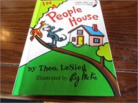 In a People House Hardbackk Dr. Seuss Reader c1972