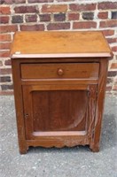 Antique Walnut Washstand Box 24x16"