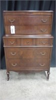HOMER BROS 5 DRAWER ANTIQUE FRENCH CHEST WITH