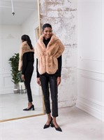 Style Boutique Faux Fur Wrap