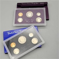 1983 & 85 UNITED STATES PROOF SETS