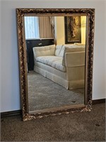 J.A. Olson Company Fancy Gilded Wall Mirror