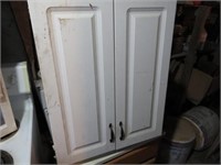 24 x 30 x 12 White 2 Door Cabinet