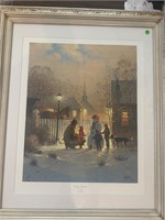 G Harvey hand signed limited edition and framed