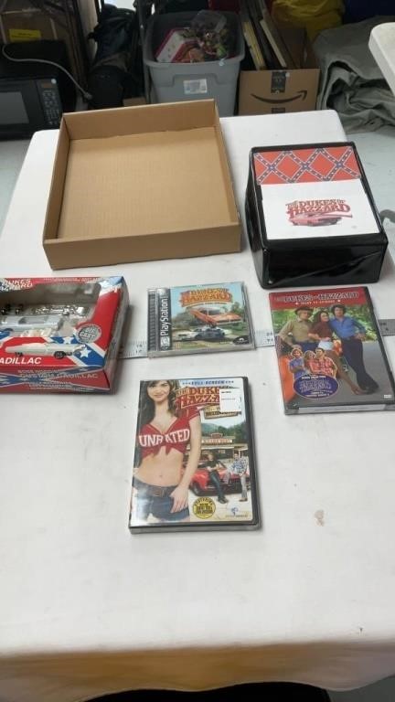 Duke of hazzard collection, DVDs, case