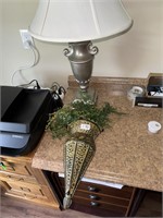 ACCENT LAMP AND WALL URN