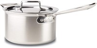 All-Clad D5 4Qt Stainless Sauce Pan