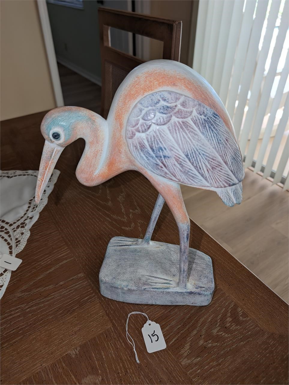 Decorative Wood Egret