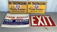 VINTAGE FARM SIGNS