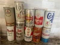 Vintage Beer Can Lot