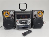 Philips fm-C399 mini Hifi Stereo System 3 CD