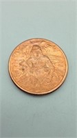 1 Ounce Copper Round