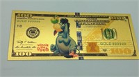 Winnie the Pooh Gold Bill