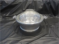 Guardian Service flared pot with glass lid