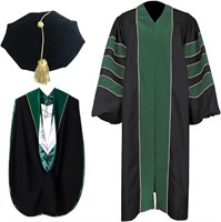Unisex size 51 - Deluxe Doctoral Graduation Gown