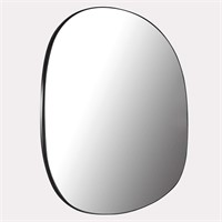 EDGEWOOD Asymmetrical Irregular Oval Mirror, 2pack