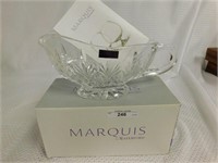 NEW IN BOX WATERFORD MARQUIS CANTERBURY SAUCEBOAT
