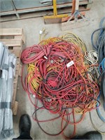 Approx 9 Assorted Electrical Extension Leads