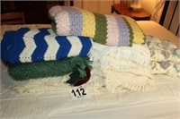 Blankets & Pair Quilted Shams