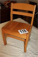 Sturdy Wooden Child's Chair