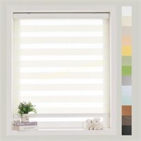 Zebra Blind Ivory  27 x 72 in