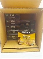 SONY DVD-R 120 min 4.7 gb Case of 100pcs DMR47Sl4