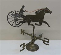 Decorative Brass Horse Weathervane