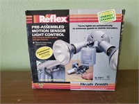 Exterior motion sensor light